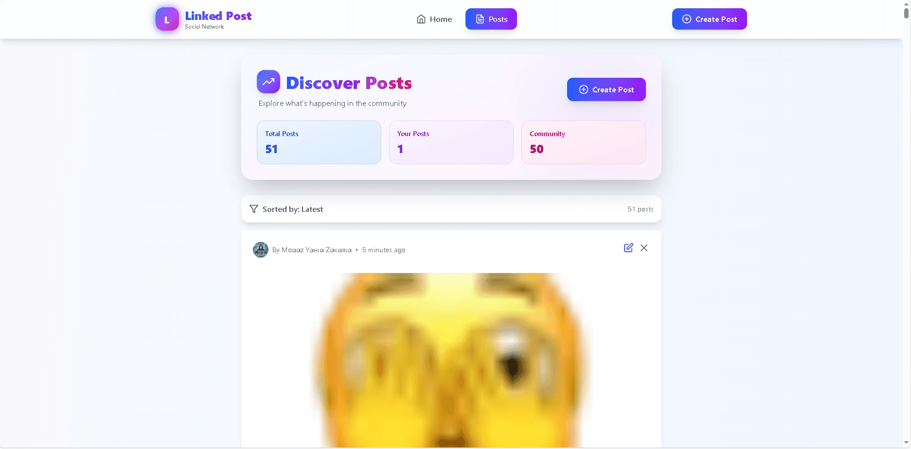 LinkedPost Social Platform