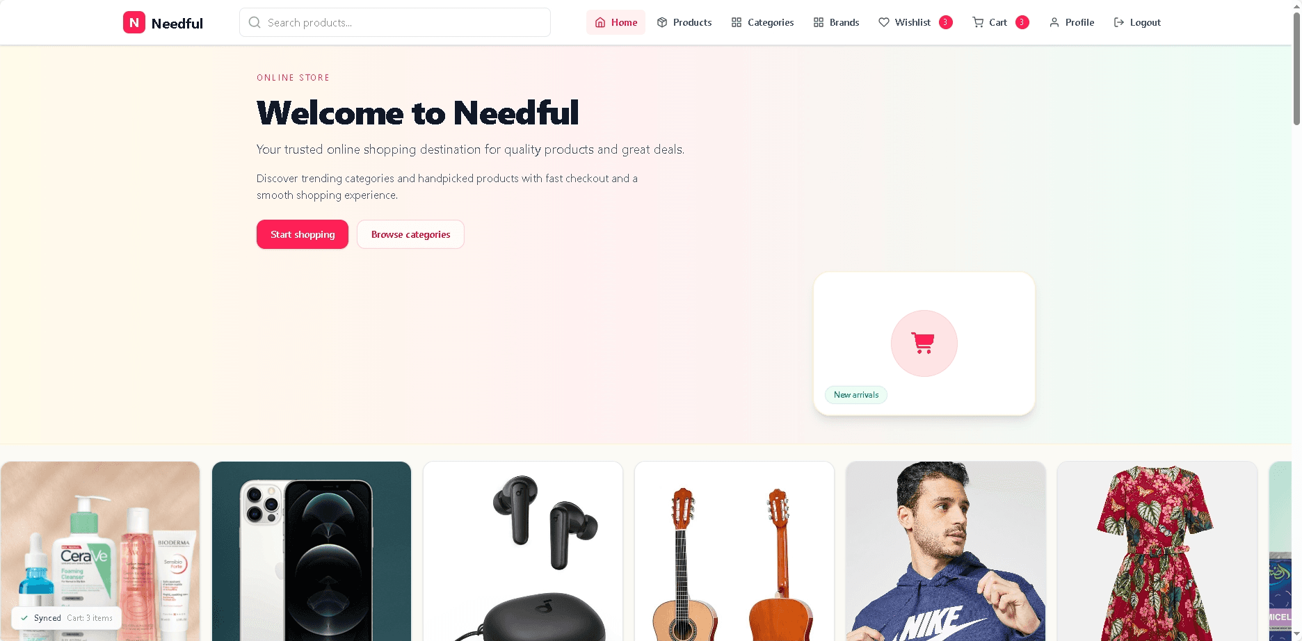 Needful E-commerce